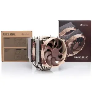 Zračni hladilnik Noctua NH-D15 G2 - 24,9 dB 168mm rjava (NH-D15G2LBC)
