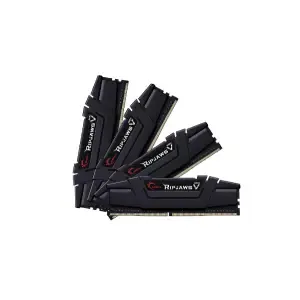 DDR4 64GB 3200MHz CL16 KIT (4x16GB) G.Skill Ripjaws XMP2.0 1,35V Gaming črna (F4-3200C16Q-64GVK)