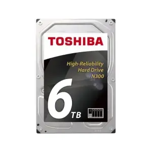 Trdi disk 6TB SATA3 N300 6GB/s 256MB 7.200RPM - primerno za NAS Toshiba (HDWG460UZSVA) bulk 