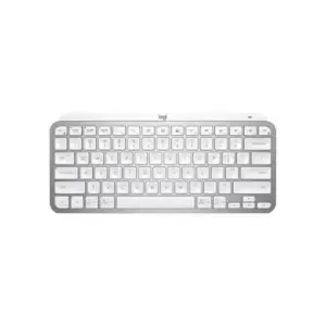 Tipkovnica brezžična + Bluetooth Logitech MX Keys Mini US international | SLO gravura siva LED osvetlitev (920-010499)