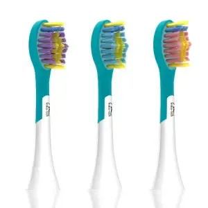 Komplet nastavkov z DuPont glavo za sonično zobno ščetko Media-Tech WaveClean PRO 3 kosi (MT6520)