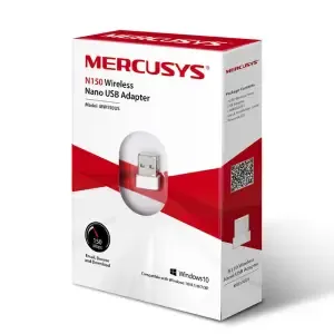 Brezžični mrežni adapter USB 2.0 MERCUSYS Nano WiFi4 802.11n N150 150Mbit/s Nano (MW150US)