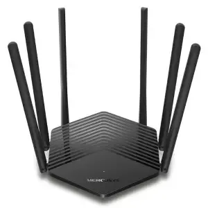 Usmerjevalnik brezžični MERCUSYS WiFi5 802.11ac AC1900 1300Mbit/s dualband 2xLAN 6x antena (MR50G)