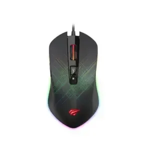 Miš USB HAVIT Gamenote MS1019 optična gaming RGB 4800DPI - črna