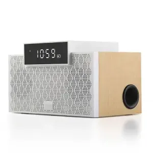 Zvočnik prenosni bluetooth Edifier MP260 (FM radio, budilka) 12W - (rjava)