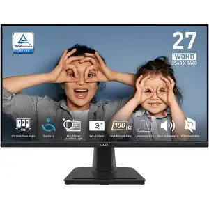 Monitor MSI 68,6 cm (27,0") MP275Q 2560x1440 100Hz IPS 1ms 2xHDMI DisplayPort Zvočniki sRGB100% AdaptiveSync HDR PRO