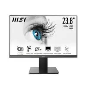 Monitor MSI 60,5 cm (23,8") PRO MP241X 1920x1080 75Hz VA 4ms VGA HDMI sRGB105%