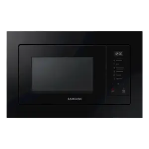 Vgradna mikrovalovna pečica Samsung MG23A7318CK/E2, 23l/800W/1100W-žar črno steklo