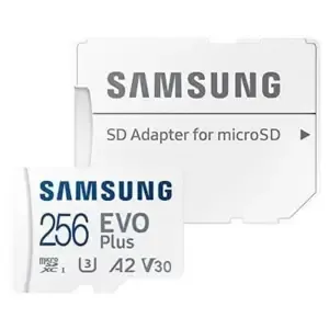 Spominska kartica SDXC-micro 256GB Samsung  EVO Plus 130MB/s U3 V30 UHS-I (MB-MC256KA/EU) +adapter