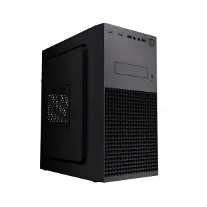 Ohišje PowerCase MATX-1716 MidiATX - črna