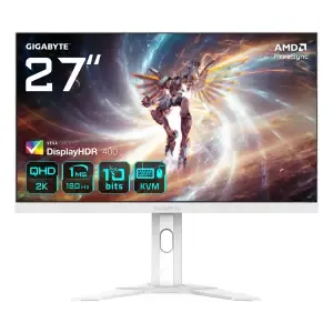 Monitor GigaByte 68,6 cm (27,0") M27QA ICE 2560x1440 Gaming 180Hz SS-IPS 1ms 2xHDMI DisplayPort USB-C 10W 2xUSB3.2 HAS DCI-P3-95% FreeSync KVM HDR400