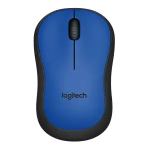 Miš brezžična za notesnike Logitech M220 silent modra (910-004879)