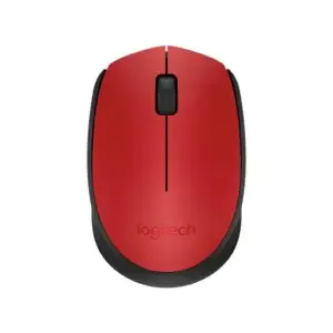 Miš Logitech brezžična optična za notesnike M171 rdeča nano (910-004641)
