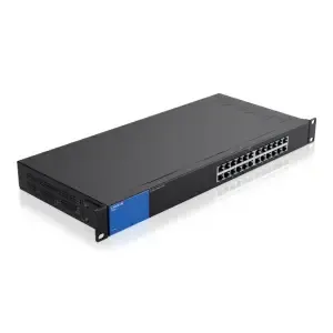 STIKALO 24-PORT Linksys 100/1000 Rack (LGS124-EU)