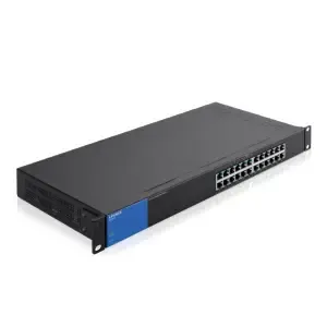 STIKALO 24-PORT Linksys 100/1000 PoE Rack (LGS124P-EU)