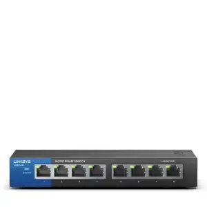 STIKALO 8-PORT Linksys 100/1000 (LGS108-EU-RTL)