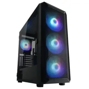 Ohišje LC Power Gaming 804B Obsession X MidiATX - črna RGB
