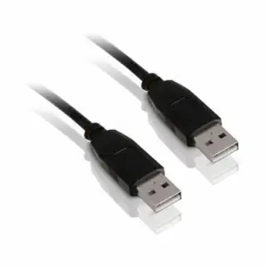 Kabel USB A-A 0,5m črn EFB (K5253SW.0,5)