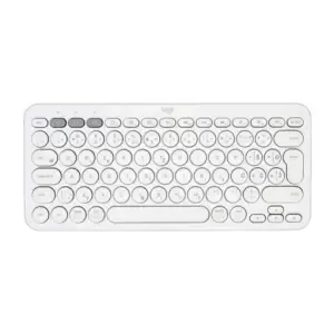 Tipkovnica Logitech K380 Multi-Device, bela, SLO gravura (920-009868)