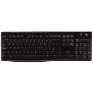Tipkovnica brezžična Logitech K270 US international | SLO gravura črna (920-003738)