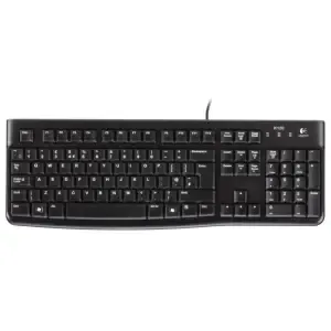 Tipkovnica Žična Logitech K120 SLO | Slovenski nabor znakov črna (920-002642)