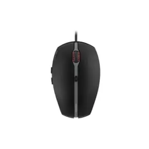 Miš Cherry USB Gentix 4K črna 6 gumbov 3600DPI (JM-0340-2)