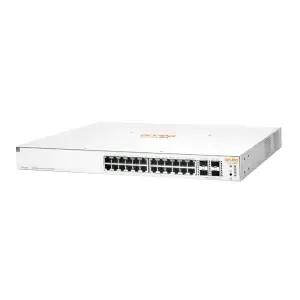 STIKALO 24-PORT 4x SFP+ HPE Aruba OfficeConnect1930 100/1000 PoE+ (JL684A)