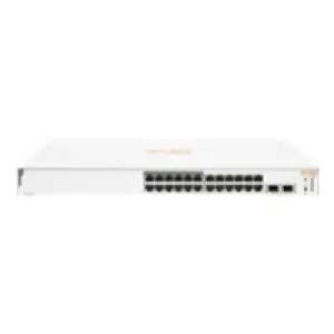 STIKALO 24-PORT 2xSFP HP Aruba Switch IOn 1830 100/1000 Rack 195W 12xPoE+ (JL813A)