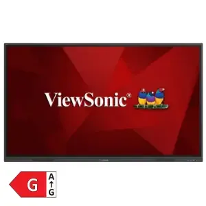Interaktivni zaslon Viewsonic 190,5 cm 75,0" ViewBoard IFP75G1 4K OS-free USB-C 65W PD 40 točkovni touch