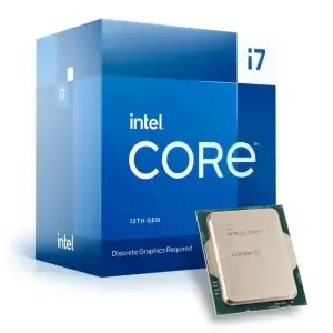 Procesor Intel 1700 Core i7 13700F 16C/24T 2.1GHz/5.2GHz BOX 65W/219W brez grafike hladilnik Intel