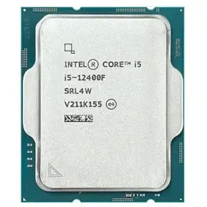 Procesor Intel 1700 Core i5 12400F 6C/12T 2.5GHz/4.4GHz tray 65W/117W brez grafike brez hladilnika