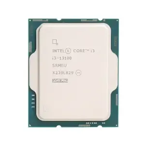 Procesor Intel 1700 Core i3 13100 4C/8T 3.4GHz/4.5GHz tray 60W/89W grafika HD 730 brez hladilnika