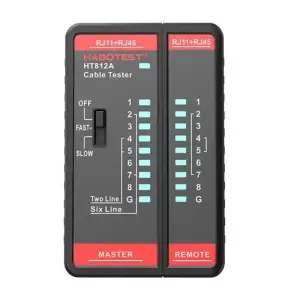ETH LAN TESTER OMREŽJA RJ45/RJ14/RJ12/RJ9 Habotest HT812A
