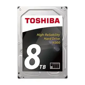 Trdi disk 8TB SATA3 N300 GOLD 6GB/s 256MB 7.200RPM - primerno za NAS Toshiba (HDWG480UZSVA)