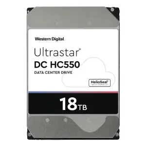 Trdi disk 18TB SATA3 HGST/WD HC550 6Gb/s 512MB Ultrastar - primerno za snemalnike 24/7 delovanje