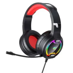 Slušalke žične naglavne 1x 3,5mm stereo Havit GAMENOTE H2233D gaming RGB