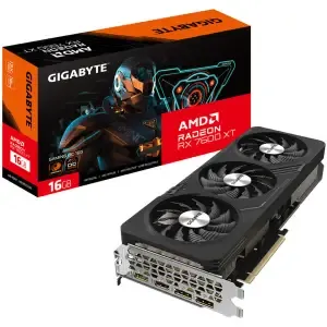 Grafična kartica AMD RX 7600XT GigaByte Gaming OC - 16GB GDDR6 | 2xDisplayport 2.1 2xHDMI 2.1a (GV-R76XTGAMING OC-16GD)
