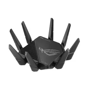 Usmerjevalnik brezžični Asus ROG Rapture GT-AX11000 Pro WiFi6 802.11ax AX11000 4804Mbit/s MESH MU-MIMO OFDMA triband 4xLAN 1xLAN/WAN10GB 8x antena (90IG0720-MU2A00)