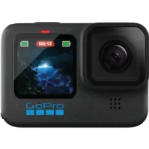 Akcijska kamera GoPro Hero 12 Black Edition 4K 27MP 60FPS 27MP 5.3K60, 4K120 / 2.7K240 (CHDHX-121-RW)