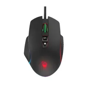 Miš Robaxo USB GM420 Sniper optična gaming črna 6400DPI RGB (00002350)