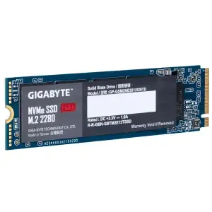 Disk SSD M.2 NVMe PCIe 3.0 512GB GigaByte GP 2280 1700/1500MB/s (GP-GSM2NE3512GNTD)
