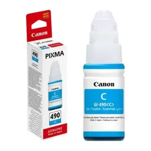 Canon GI-490 CYAN črnilo v steklenički za G1400, G2400. G3400 ZA 7.000 STRANI, 70ml (0664C001AA)