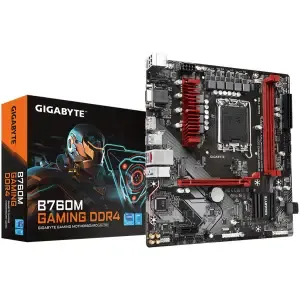 Osnovna plošča 1700 GigaByte B760M Gaming microATX VGA HDMI DisplayPort DDR4 (B760M GAMING DDR4)