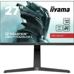 Monitor Iiyama 68,6 cm (27,0") GB2770QSU 2560x1440 Gaming 165Hz Fast-IPS 0,5ms HDMI DisplayPort 2xUSB3.0 Pivot Zvočniki FreeSync Premium Pro HDR400
