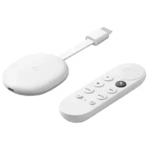Sprejemnik in predvajalnik WiFi Google Chromecast 4 + Google TV, podpora za 4K/60fps (GA01919-US)