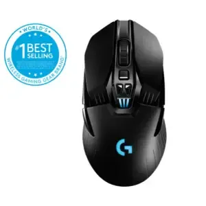 Miš Logitech brezžična G903 Hero LightSpeed optična gaming črna 16000DPI (910-005672)