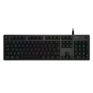 Gaming Tipkovnica USB Logitech G512 Carbon International US | SLO gravura črna RGB LED osvetlitev (920-009370)