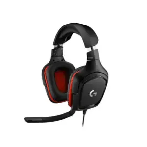 Slušalke žične naglavne 2x 3,5mm stereo Logitech G332 Leatherette gaming z mikrofonom (981-000757)
