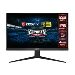 Monitor MSI 60,6 cm (23,8") Optix G241V 1920x1080 75Hz IPS 4ms HDMI DisplayPort sRGB102,4% FreeSync Night Vision eSports