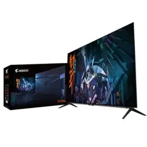 Monitor GigaByte 120,6 cm (47,5") FO48U 3840x2160 Gaming 120Hz OLED 1ms 2xHDMI DisplayPort USB-C 2xUSB3.0 Zvočniki sRGB130% FreeSync Premium HDR10